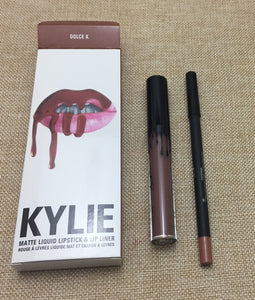 KYLIE matte lipstick+lips pencil