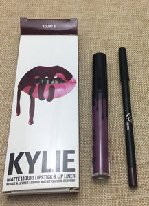 KYLIE matte lipstick+lips pencil