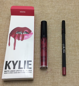 KYLIE matte lipstick+lips pencil