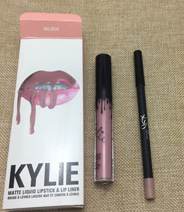 KYLIE matte lipstick+lips pencil