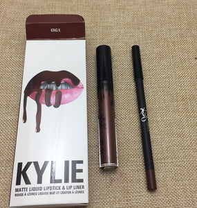 KYLIE matte lipstick+lips pencil