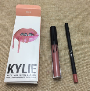 KYLIE matte lipstick+lips pencil