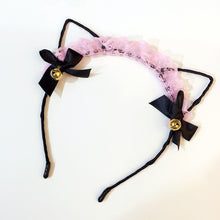 Load image into Gallery viewer, Chiffons Cat Ears Hearband