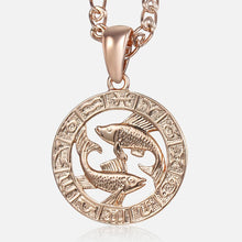 Load image into Gallery viewer, Pisces Zodiac Sign Necklaces For Women