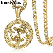Load image into Gallery viewer, Pisces Zodiac Sign Necklaces For Women