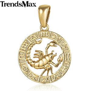Scorpio Zodiac Sign Necklace For Women