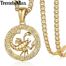 Load image into Gallery viewer, Scorpio Zodiac Sign Necklace For Women
